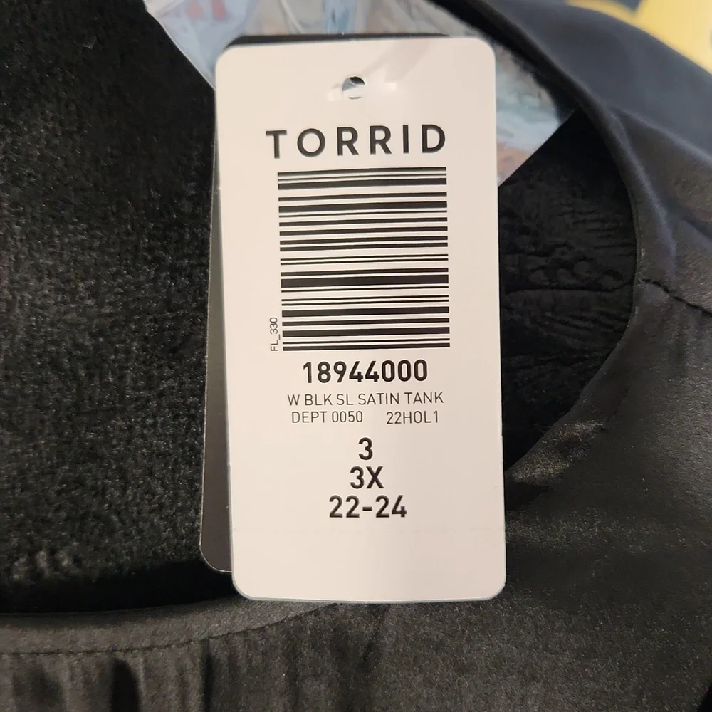Torrid Satin Shell Tank Top - Picture 7 of 8